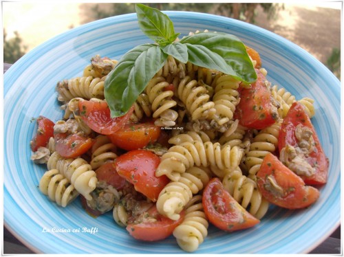 Pasta Fredda Con Vongole E Pesto